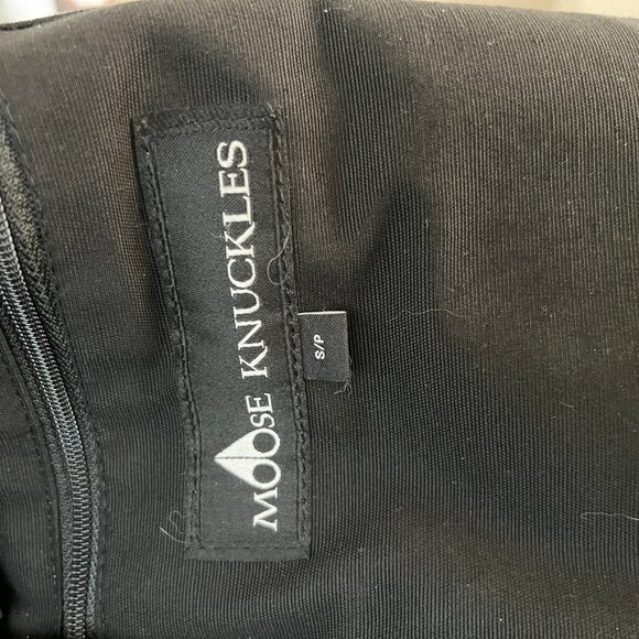 Moose Knuckles Stirling Fur Parka Size S Small (Black/White Fur) - Picture 7 of 8